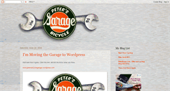 Desktop Screenshot of petersbicyclegarage.blogspot.com