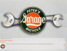 Tablet Screenshot of petersbicyclegarage.blogspot.com