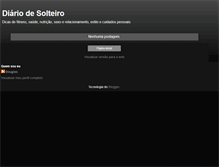 Tablet Screenshot of diariodesolteiro.blogspot.com