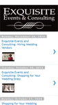 Mobile Screenshot of exquisiteeventsconsulting.blogspot.com