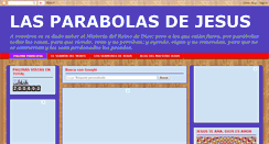 Desktop Screenshot of lasparabolasdejesus.blogspot.com