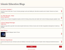 Tablet Screenshot of islamicpictureandwallpaper.blogspot.com