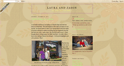 Desktop Screenshot of lauranjason.blogspot.com