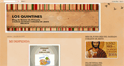 Desktop Screenshot of losquintines.blogspot.com