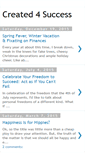 Mobile Screenshot of createdforsuccess.blogspot.com