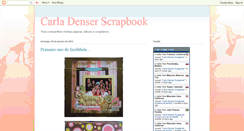 Desktop Screenshot of carladenserscrapbook.blogspot.com