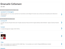 Tablet Screenshot of emanuelecellamare.blogspot.com