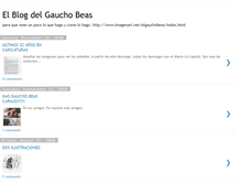 Tablet Screenshot of gauchobeas.blogspot.com