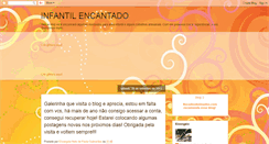 Desktop Screenshot of infantilencantado.blogspot.com
