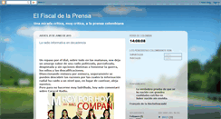 Desktop Screenshot of elfiscaldelaprensa.blogspot.com