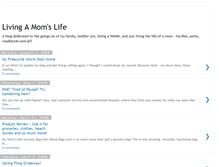 Tablet Screenshot of livingamomslife.blogspot.com