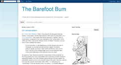 Desktop Screenshot of barefootbum.blogspot.com