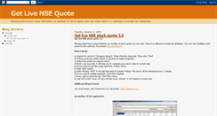 Desktop Screenshot of getstockquote.blogspot.com