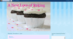 Desktop Screenshot of anewloveofbaking.blogspot.com