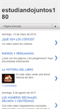 Mobile Screenshot of estudiandojuntos180.blogspot.com