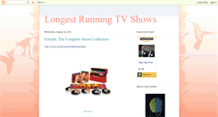 Desktop Screenshot of longestrunningtvshows.blogspot.com