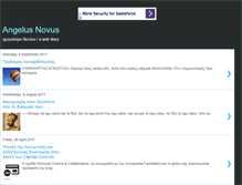 Tablet Screenshot of angelusnovus-dixit.blogspot.com