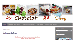 Desktop Screenshot of chocolataucurry.blogspot.com