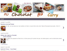 Tablet Screenshot of chocolataucurry.blogspot.com
