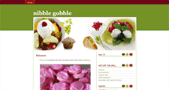 Desktop Screenshot of nibblegobble.blogspot.com