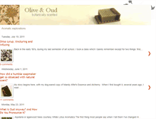 Tablet Screenshot of oliveandoud.blogspot.com