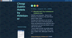 Desktop Screenshot of hotelsaver-ireland.blogspot.com