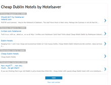 Tablet Screenshot of hotelsaver-ireland.blogspot.com