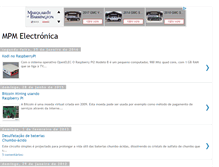 Tablet Screenshot of mpmendes-electronica.blogspot.com