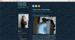 Desktop Screenshot of crazycatscrazydogs.blogspot.com