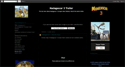 Desktop Screenshot of madagascar3movietrailer.blogspot.com