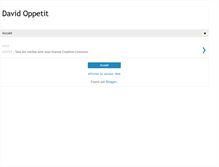 Tablet Screenshot of davidoppetit.blogspot.com
