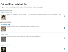 Tablet Screenshot of gribouillisetratchatcha.blogspot.com