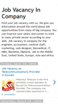 Mobile Screenshot of job-company.blogspot.com