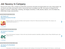 Tablet Screenshot of job-company.blogspot.com