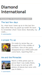 Mobile Screenshot of diamondinternational.blogspot.com
