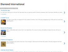 Tablet Screenshot of diamondinternational.blogspot.com