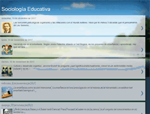 Tablet Screenshot of marce-sociologia-educativa.blogspot.com