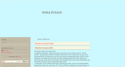 Desktop Screenshot of nonayulia.blogspot.com