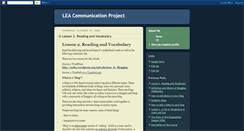 Desktop Screenshot of leablogging.blogspot.com
