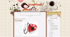 Desktop Screenshot of mysweetpeeps.blogspot.com