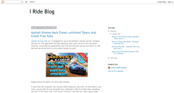 Desktop Screenshot of irideblog.blogspot.com