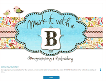 Tablet Screenshot of mymonogram.blogspot.com