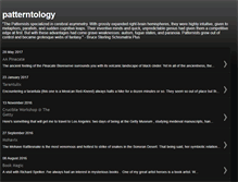 Tablet Screenshot of patterntology.blogspot.com