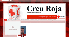 Desktop Screenshot of cruzrojasantfeliu.blogspot.com