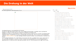 Desktop Screenshot of adiedrehunginderweltl.blogspot.com