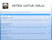 Tablet Screenshot of mitrauntukmaju.blogspot.com