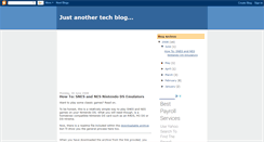 Desktop Screenshot of another-tech-blog.blogspot.com