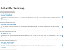 Tablet Screenshot of another-tech-blog.blogspot.com