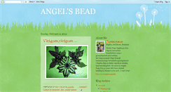 Desktop Screenshot of angelsbead.blogspot.com