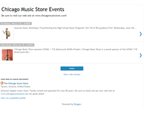 Tablet Screenshot of chicagomusicstore.blogspot.com